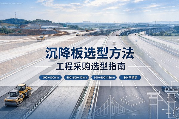 侯马沉降板选择方法