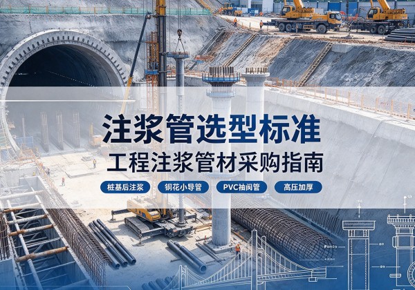 侯马注浆管选型标准